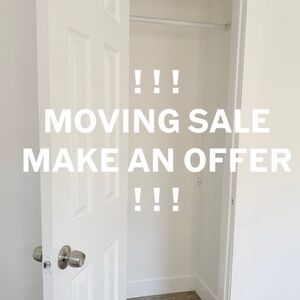 Moving in a month. Last chance